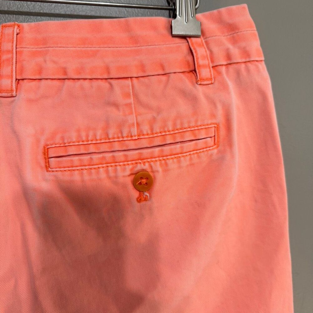 J.Crew broken in Chino bright orange women’s size 12 - Picture 4 of 5